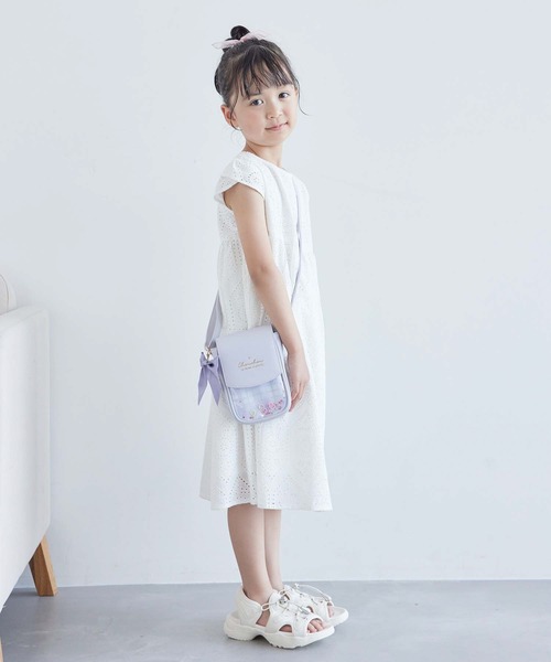 ROPE' PICNIC（ロペピクニック）の「【KIDS】INDIAレースワンピース（ワンピース・キッズ・レッド/オフホワイト・110/150/140/130/120）」の22枚目の写真