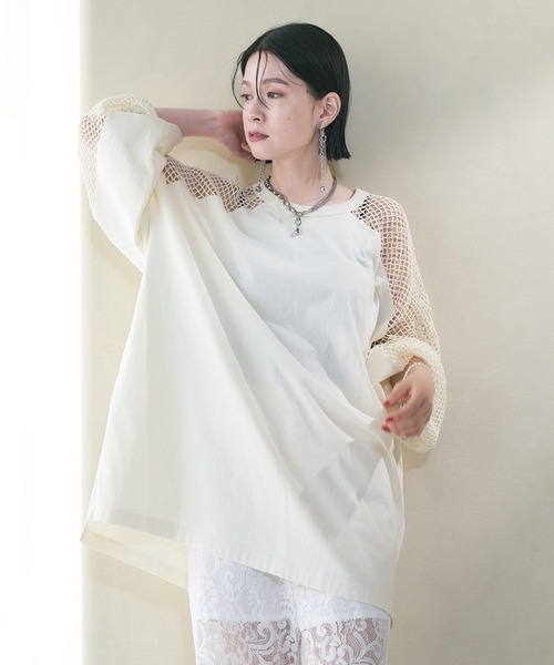 訳あり⭐︎超美品⭐︎今季完売HARE ソデメッシュビッグT HARE｜ソデメッシュビッグT | Rakuten Fashion(楽天ファッション