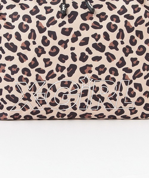 X-girl Stages(エックスガールステージス)の「メタリックロゴサイドドロストショルダーバッグ(ショルダーバッグ・キッズ・マルチ/ブラック・FREE)」の7枚目の写真