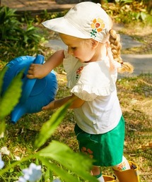 フラワー刺繍ハット