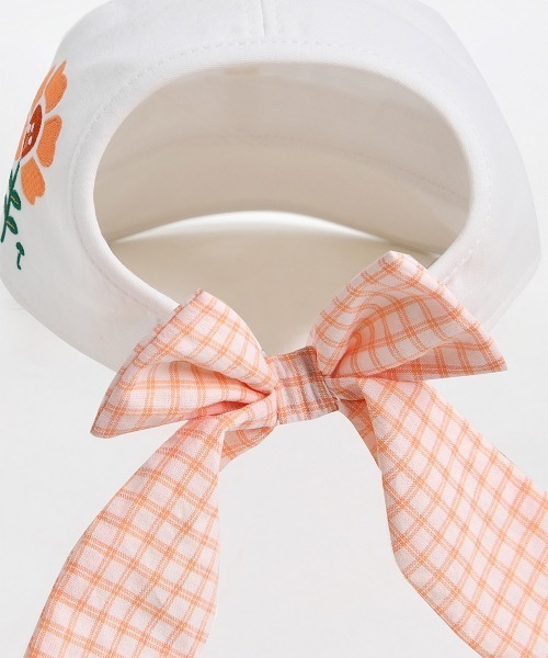 moimoln（モイモルン）の「フラワー刺繍ハット（ハット・キッズ・アイボリー・52cm/50cm/46cm/48cm）」の6枚目の写真