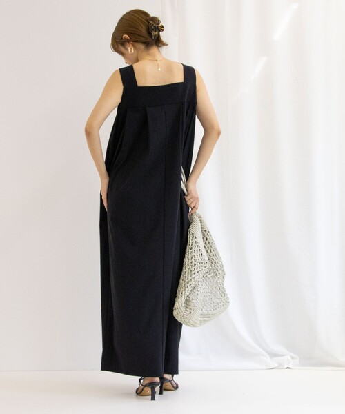 NOLLEY’S（ノーリーズ）の「アクティブ コクーンワンピース（ワンピース・レディース・ブラック/ブラウン・1/2）」の11枚目の写真