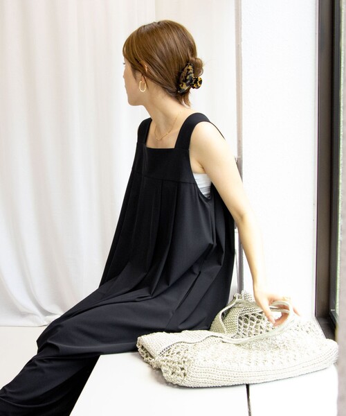 NOLLEY’S（ノーリーズ）の「アクティブ コクーンワンピース（ワンピース・レディース・ブラック/ブラウン・1/2）」の12枚目の写真