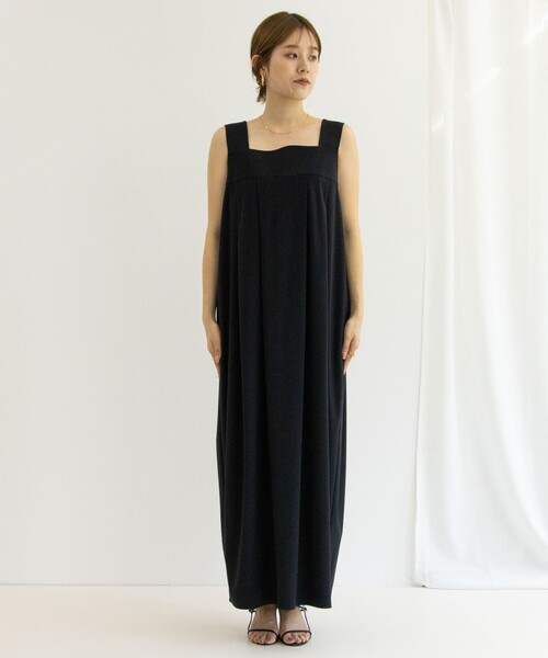 NOLLEY’S（ノーリーズ）の「アクティブ コクーンワンピース（ワンピース・レディース・ブラック/ブラウン・1/2）」の13枚目の写真