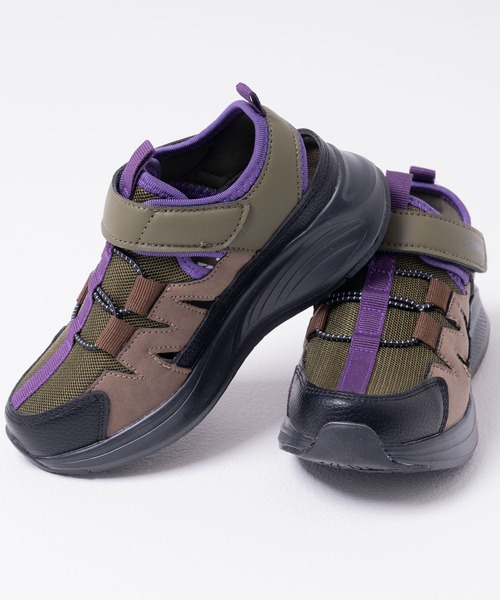 GERRY（ジェリー）の「GERRY ジェリー ブランド ロゴ マジックテープ 調整可能 キッズ スポーツ サンダル スニーカーサンダル スポーツサンダル 16cm 17cm 18cm 19cm 20cm（サンダル・キッズ・ベージュ/ブラック/カーキ・18cm/19cm/17cm/16cm/20cm）」の12枚目の写真