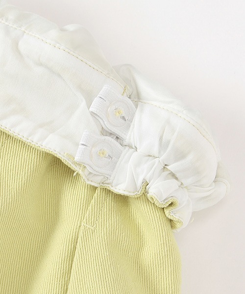 by LOVEiT(バイラビット)の「フリンジデニムスカート(デニムスカート・キッズ・オフホワイト/ライム/ブルー・130cm/140cm/150cm/160cm/120cm)」の7枚目の写真