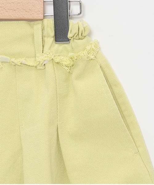 by LOVEiT(バイラビット)の「フリンジデニムスカート(デニムスカート・キッズ・オフホワイト/ライム/ブルー・130cm/140cm/150cm/160cm/120cm)」の8枚目の写真