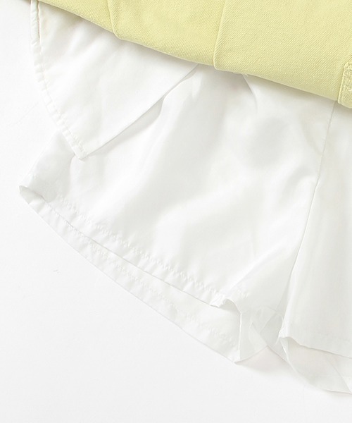 by LOVEiT(バイラビット)の「フリンジデニムスカート(デニムスカート・キッズ・オフホワイト/ライム/ブルー・130cm/140cm/150cm/160cm/120cm)」の10枚目の写真