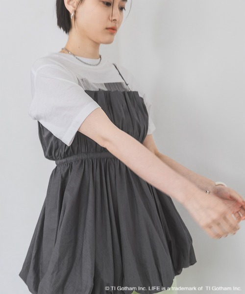 A part by(アパートバイ)の「≪追加2≫LIFEcelebrityT(Tシャツ/カットソー・レディース・オフホワイト/ホワイト系その他5・FREE)」の9枚目の写真