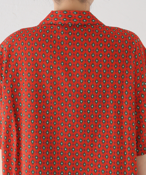 WAXMAN BROTHERS Hawaii shirt [RED]：シャツ CITYSHOP（シティーショップ）の「WAXMAN BROTHERS Hawaii shirt