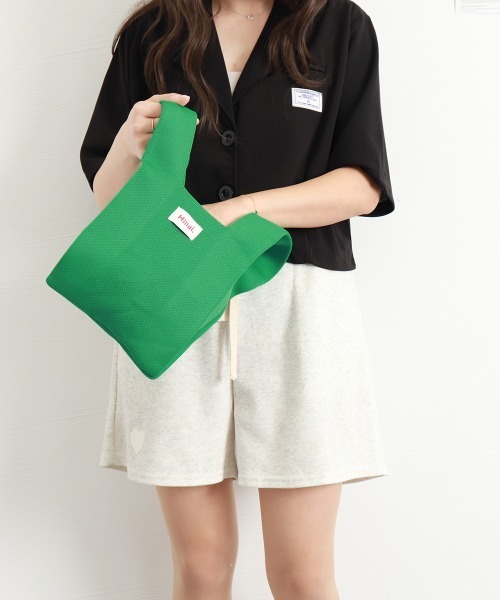 Miniministore(ミニミニストア)の「ショルダー付き2way ミニトートバック(ハンドバッグ・レディース・ブラック/ベージュ/ライトブルー/ブラウン/ダークベージュ/アイボリー/パープル/ピンクベージュ/ピンク/グリーン/オレンジ/ライトグリーン・FREE)」の17枚目の写真