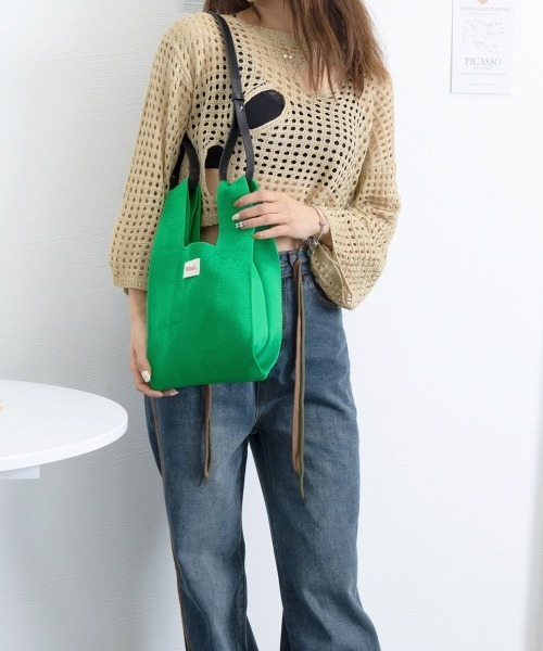 Miniministore(ミニミニストア)の「ショルダー付き2way ミニトートバック(ハンドバッグ・レディース・ブラック/ベージュ/ライトブルー/ブラウン/ダークベージュ/アイボリー/パープル/ピンクベージュ/ピンク/グリーン/オレンジ/ライトグリーン・FREE)」の18枚目の写真