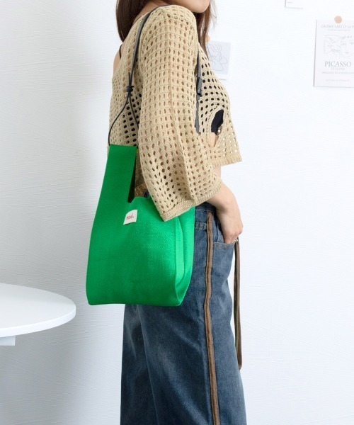 Miniministore(ミニミニストア)の「ショルダー付き2way ミニトートバック(ハンドバッグ・レディース・ブラック/ベージュ/ライトブルー/ブラウン/ダークベージュ/アイボリー/パープル/ピンクベージュ/ピンク/グリーン/オレンジ/ライトグリーン・FREE)」の19枚目の写真