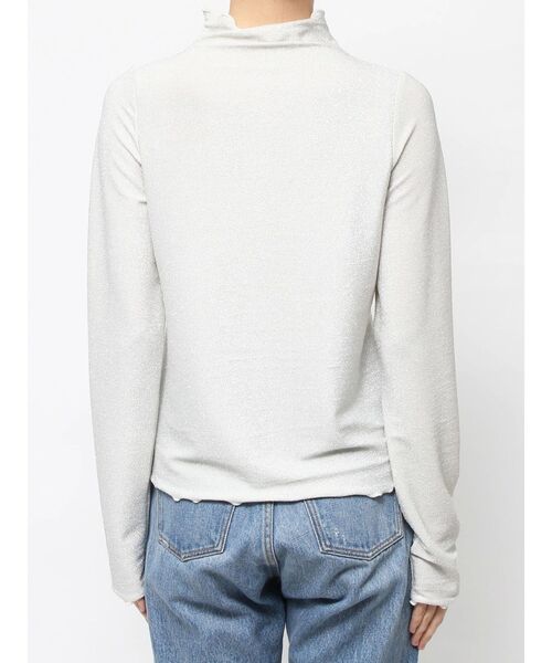 jouetie(ジュエティ)の「ラメハイネックトップス(Tシャツ/カットソー・レディース・ブラック/ブルー/オフホワイト/レッド・MEDIUM)」の17枚目の写真