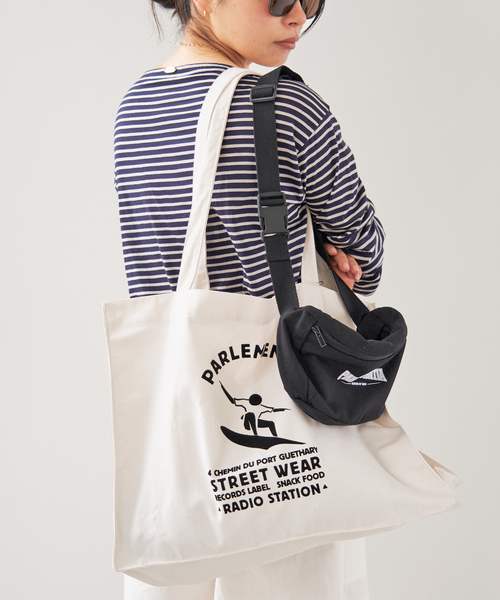 Deuxieme Classe(ドゥーズィエムクラス)の「【PARLEMENTIA/パルモンティア】 TOTE BAG(トートバッグ・レディース・ホワイト・FREE)」の11枚目の写真