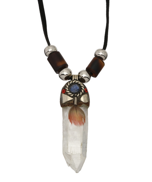 チャイハネ(チャイハネ)の「【チャイハネ】クリスタルクラスターネックレス(ネックレス・メンズ・その他・FREE)」の1枚目の写真