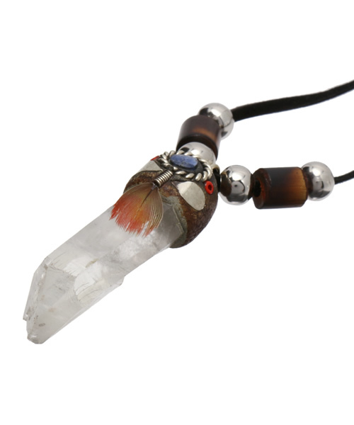 チャイハネ(チャイハネ)の「【チャイハネ】クリスタルクラスターネックレス(ネックレス・メンズ・その他・FREE)」の4枚目の写真