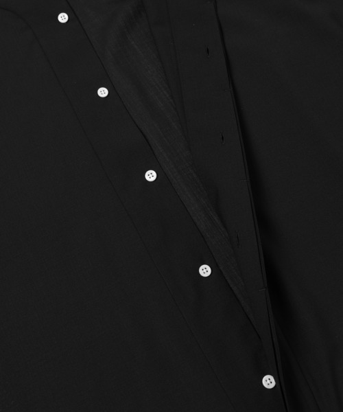 DIGAWEL(ディガウェル)の「Baseball shirt(シャツ/ブラウス・メンズ・ネイビー/ブラック・2)」の4枚目の写真