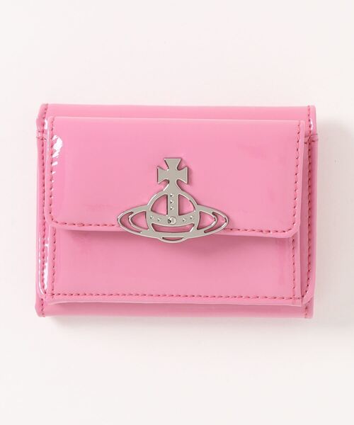Vivienne Westwood(ヴィヴィアンウエストウッド)の「SMALL FLAP PURSE(財布・レディース・ブラック/ピンク/ブラウン/レッド・FREE)」の3枚目の写真