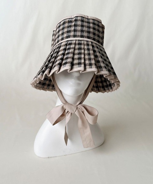 Lorna Murray プリーツ ローマ ガーデンラヴェッロハット 清潔感 Roma | Garden Ravello Hat