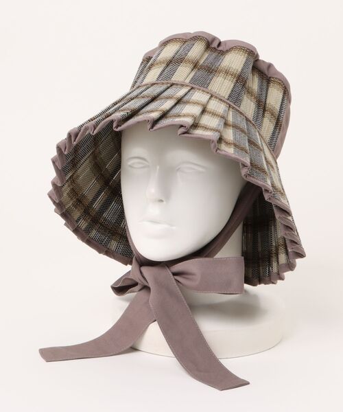 Lorna Murray プリーツ ローマ ガーデンラヴェッロハット 清潔感 Roma | Garden Ravello Hat