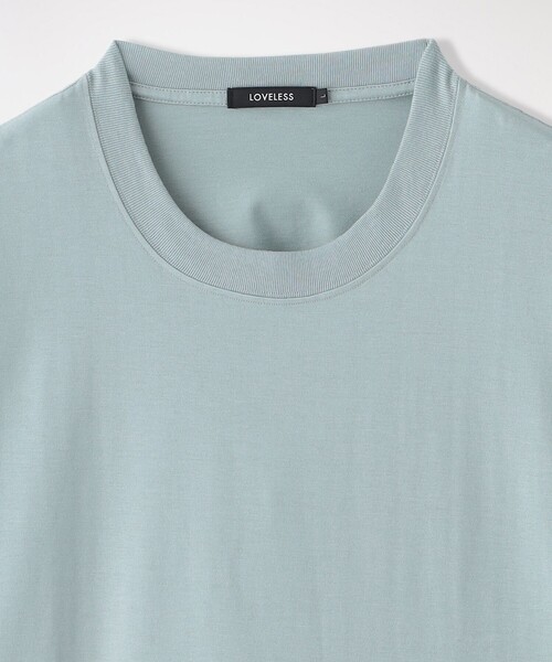 LOVELESS（ラブレス）の「ハイゲージビッグ Tシャツ（Tシャツ/カットソー・メンズ・グリーン/ピンク・L/S/M）」の10枚目の写真