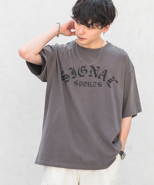   スペースロゴ グラフィック クラシック Tシャツ セール】【SIGNAL SPORTS】ロゴグラフィック/オーバーサイズ