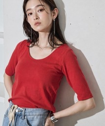 Shelly island | カップ付きベーシックリブTシャツ(Tシャツ/カットソー)
