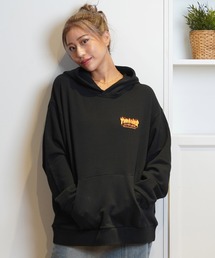 「Manhattan Portage」 プルオーバーパーカー L ブラック レディース Manhattan Portage（マンハッタンポーテージ）の「[MANHATTAN