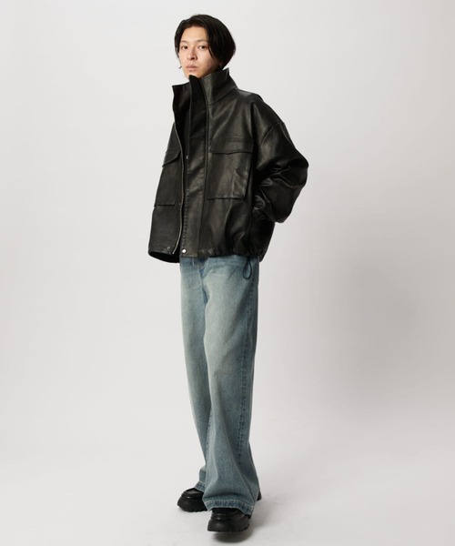 Lui's（ルイス）の「【Neucon/ニューコン】ヴィンテージレザースタンド