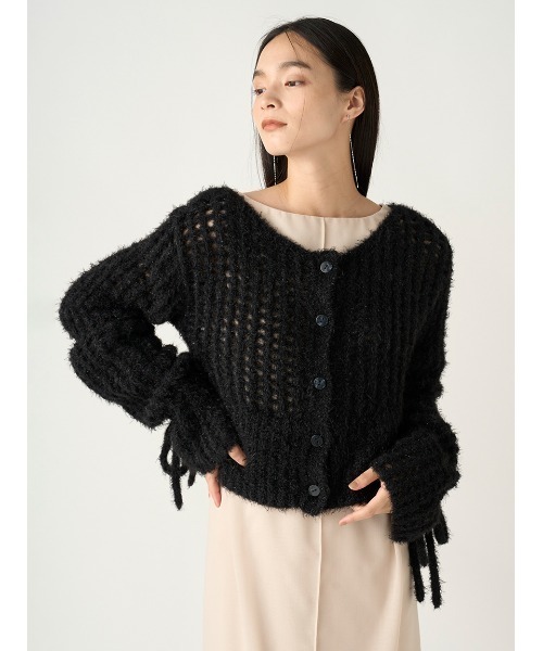FRAY I.D（フレイアイディー）の「フェザーメッシュニット（ニット