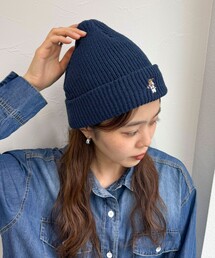 fredy emue | Roster Bear刺しゅうワッチ(ニットキャップ/ビーニー)