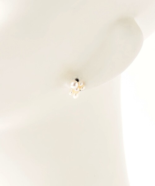 < SASKIA DIEZ＞Steven Alan ハート　ピアス SASKIA DIEZ / サスキア ディーズ】LS LINKED HEARTS | LE PHIL