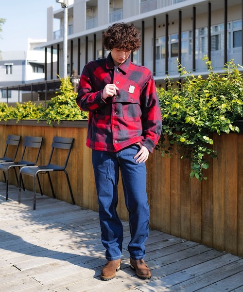 roial（ロイアル）の「DENIM/ROAIL(ロイアル) ヴィンテージウォッシュ加工リラックスシルエットデニム・ジーンズ（デニムパンツ・メンズ・ライトインディゴブルー/ダークインディゴブルー・32inch/34inch/30inch）」の4枚目の写真