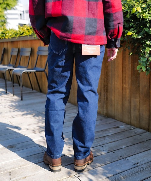 roial（ロイアル）の「DENIM/ROAIL(ロイアル) ヴィンテージウォッシュ加工リラックスシルエットデニム・ジーンズ（デニムパンツ・メンズ・ライトインディゴブルー/ダークインディゴブルー・32inch/34inch/30inch）」の9枚目の写真