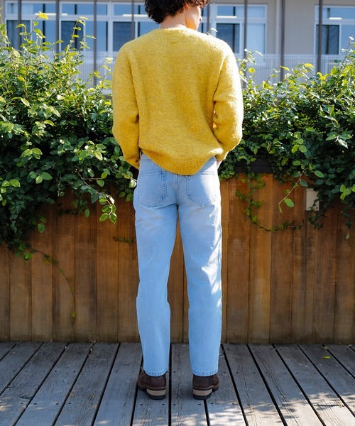 roial（ロイアル）の「DENIM/ROAIL(ロイアル) ヴィンテージウォッシュ加工リラックスシルエットデニム・ジーンズ（デニムパンツ・メンズ・ライトインディゴブルー/ダークインディゴブルー・32inch/34inch/30inch）」の16枚目の写真