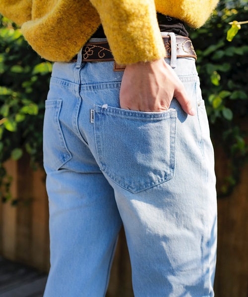 roial（ロイアル）の「DENIM/ROAIL(ロイアル) ヴィンテージウォッシュ加工リラックスシルエットデニム・ジーンズ（デニムパンツ・メンズ・ライトインディゴブルー/ダークインディゴブルー・32inch/34inch/30inch）」の22枚目の写真