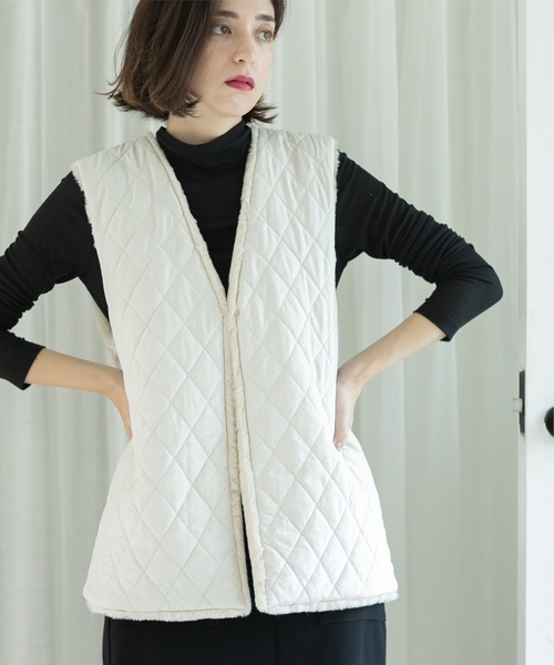 OPAQUE.CLIP(オペークドットクリップ)の「◆ファーベスト付き マルチWAYマウンテンパーカー【洗濯機洗い可/撥水加工/花粉対応】(ブルゾン・レディース・ブラック/ダークオリーブ/キャメル・38/42/40/36)」の15枚目の写真