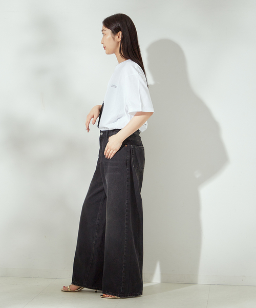 SKIN（スキン）の「《別注》【SKIN/スキン】dont think T-SHIRTS：Tシャツ（Tシャツ/カットソー・レディース・ホワイト/ブラック系その他・FREE）」の22枚目の写真