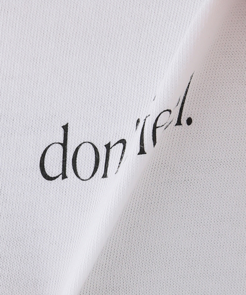 SKIN（スキン）の「《別注》【SKIN/スキン】dont think T-SHIRTS：Tシャツ（Tシャツ/カットソー・レディース・ホワイト/ブラック系その他・FREE）」の7枚目の写真