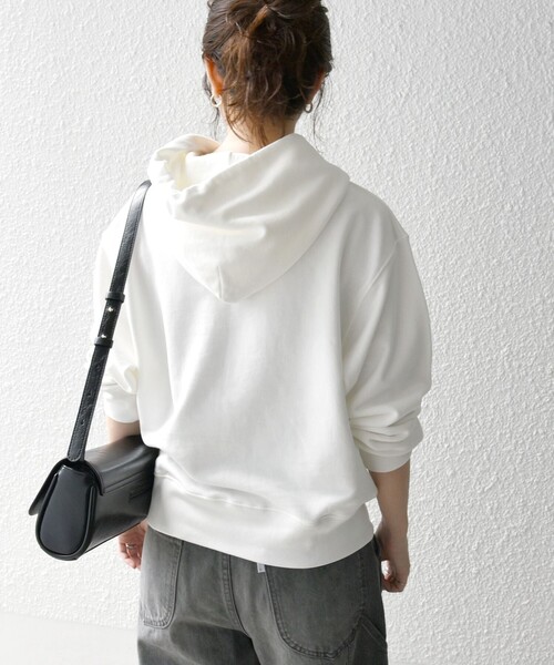 新品SHIPS any別注THE KNiTS:カレッジ ロゴパーカー 25SS SHIPS any別注】THE KNiTS: カレッジ ロゴ フーディ パーカー