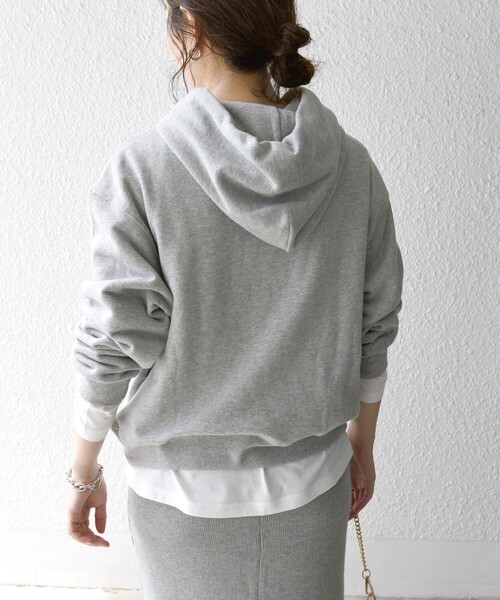 新品SHIPS any別注THE KNiTS:カレッジ ロゴパーカー 25SS SHIPS｜【SHIPS any別注】THE KNiTS: カレッジ ロゴ フーディ