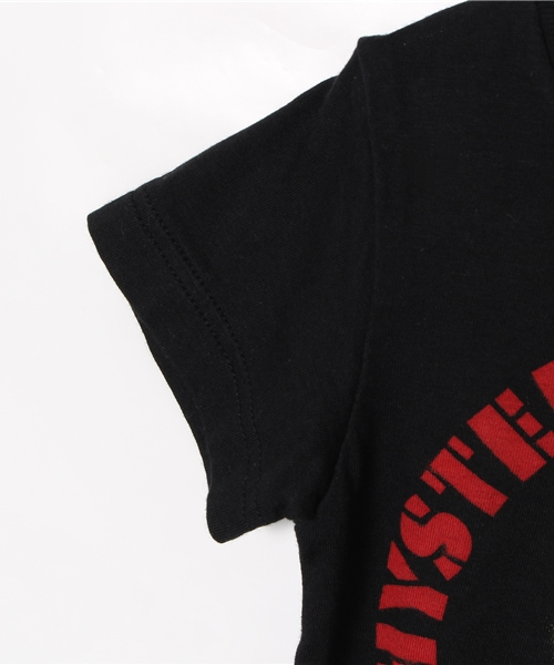 JOEY HYSTERIC（ジョーイヒステリック）の「HYS BEAR STENCIL pt Tシャツ（Tシャツ/カットソー・キッズ・キナリ/ブラック/グレー・MEDIUM/X-SMALL/SMALL）」の7枚目の写真