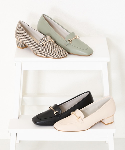 WA ORiental TRaffic（ダブルエーオリエンタルトラフィック）の「メタリックラインビットヒールローファー 42301（ローファー・レディース・ベージュ/ブラック/グリーン/ブラウン・34/35/36/37/38/39/40/41/42/33/43）」の21枚目の写真