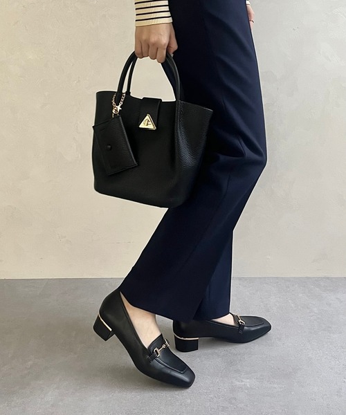 WA ORiental TRaffic（ダブルエーオリエンタルトラフィック）の「メタリックラインビットヒールローファー 42301（ローファー・レディース・ベージュ/ブラック/グリーン/ブラウン・34/35/36/37/38/39/40/41/42/33/43）」の10枚目の写真