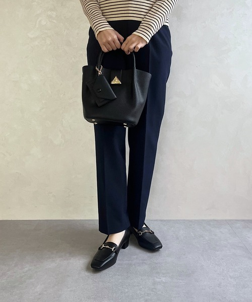 WA ORiental TRaffic（ダブルエーオリエンタルトラフィック）の「メタリックラインビットヒールローファー 42301（ローファー・レディース・ベージュ/ブラック/グリーン/ブラウン・34/35/36/37/38/39/40/41/42/33/43）」の13枚目の写真