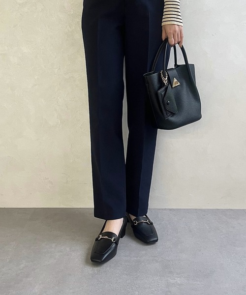 WA ORiental TRaffic（ダブルエーオリエンタルトラフィック）の「メタリックラインビットヒールローファー 42301（ローファー・レディース・ベージュ/ブラック/グリーン/ブラウン・34/35/36/37/38/39/40/41/42/33/43）」の15枚目の写真