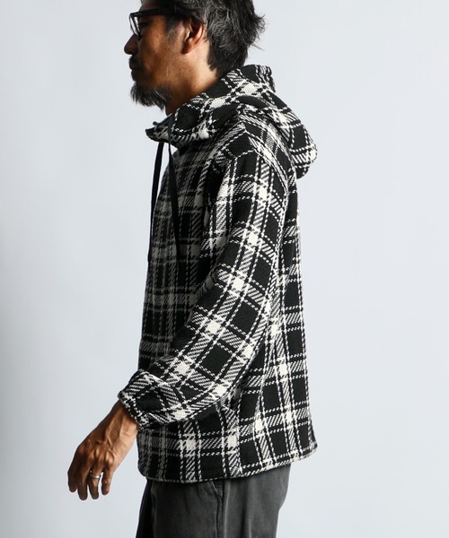 COMME des GARCONS SHIRT チェック ジャケット　パーカー The DUFFER of ST.GEORGE（ザダファーオブセントジョージ）の