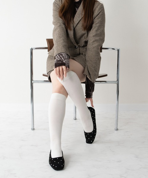 Bridget Birkin(ブリジットバーキン)の「【Bridget Birkin】ドットビジューフラットシューズ(541525)(パンプス・レディース・ベージュ系その他/ブラック系その他/シルバー/ブラック/ブラウン系その他・23/23.5/24/22.5/24.5)」の20枚目の写真