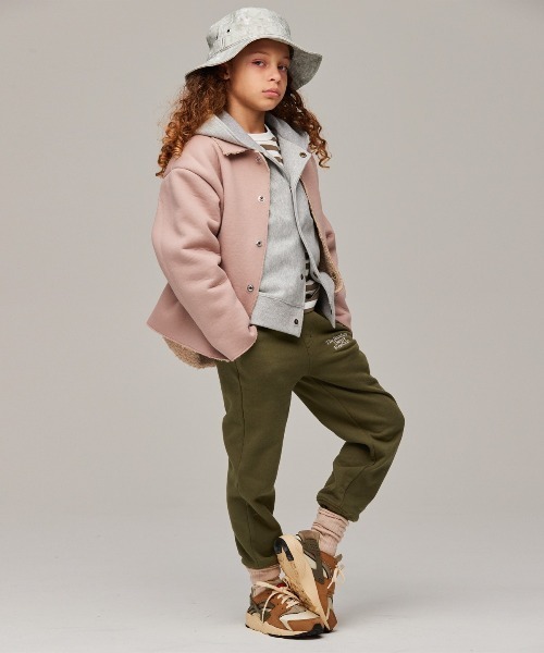 Smoothy（スムージー）の「SMOOTHY Sweat pants / スムージー スウェットパンツ（スウェットパンツ・キッズ・パープル/カーキ/ヘザーグレー・100/110/120/130/140/150/160）」の6枚目の写真